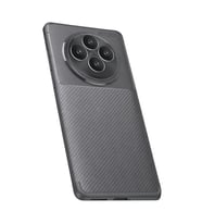 Oppo Reno 11 Fs Kılıf Auto Focus Karbon Kapak - Gri