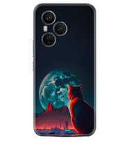 Honor 400 Pro Kılıf Boutique Baskılı Resimli Dalgın Kedi Pcode -074