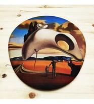 Salvador Dali - Oval Mouse Pad Bilek Destekli 3