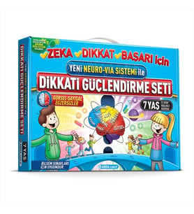 Dikkati Güçlendirme Seti 1. Sınıf – 7 yaş Neuro-Via