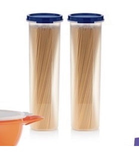 Tupperware Oval Saklama Kabı 2'li (A.Lacivert)