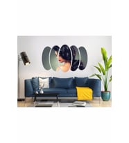 KADIN SAÇ MODELİ KUAFÖR MDF TABLO-1017