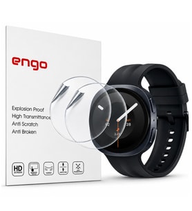 Samsung Galaxy Watch 9 40mm İle Uyumlu Ekran Koruyucu TPU, Tam Kaplayan Akıllı Saat Koruması 2 Adet, Çizilmeye Dayanıklı Koruma