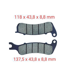 Mondial Ön Fren Disk Balatası Kd125 F Kıden Mr Vulture 125İ İth