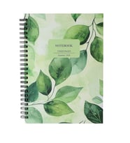 Deffter Magic Leaves A5 Spiralli Defter