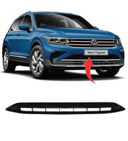 Tiguan Ön Tampon Alt Orta Izgara Parlak Siyah 2022- 5NA853677N