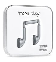Happy Plugs Kulaklık 7833 Space Grey (Siyah)