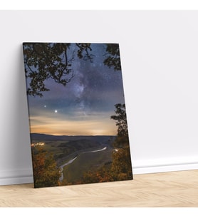 Samanyolu Galaxy Temalı Kanvas Tablo