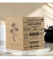 1956 Kraft Kutlama Kartı - Doğum Günü Kartı - Yıl Dönümü Kartı - Nostalji Gazetesi