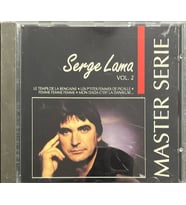 (Müzik CD sidir - Plak Değildir) CD Serge Lama Vol. 2 Master Serie CD