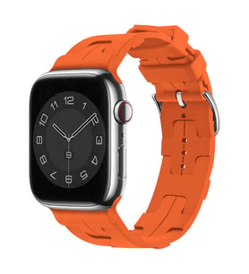Apple Watch 40mm Kordon Silikon KatKat Kordon 92 (Turuncu)