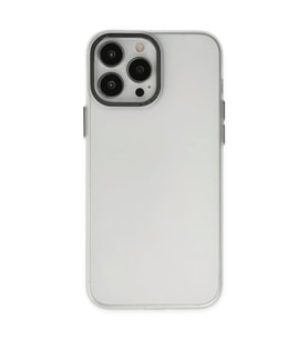 Apple iPhone 14 Pro Kılıf Modos Metal Kapak - Şeffaf