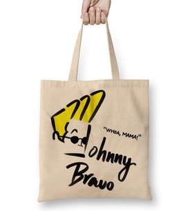 Johnny Bravo Bez Çanta Uzun Saplı