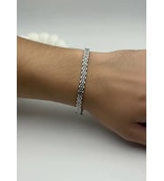 Çelik Silver Erkek Rolex Bileklik - 26blke01