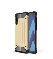 Galaxy A50 Armor Hybrid Zırh Korumalı Kılıf (Gold)