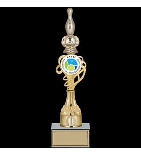 ODAK KUPA - Figürlü Kupalar - Bowling / Labut Figürlü Kupalar FG-033 C - 34 cm