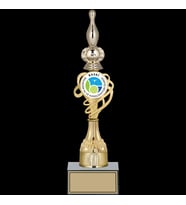ODAK KUPA - Figürlü Kupalar - Bowling / Labut Figürlü Kupalar FG-033 C - 34 cm