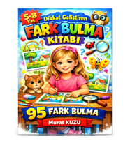 Dikkat Geliştiren Fark Bulma Kitabı