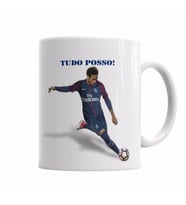 Neymar Jr Tudo posso Kupa Bardak Porselen