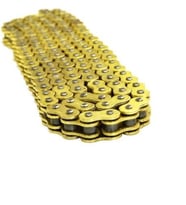 Drift L 125 ,Mh Drift,Cg Uyumlu Teker Zinciri 428 /128 Bakla Oringli Gold Zincir_Supermoto (Renksiz)