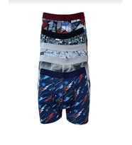 TUTKU 0119 ERKEK DESENLİ LİKRALI BOXER 12 ADET (Karışık)