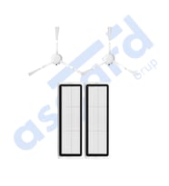 Dreame L10 S ULTRA , L10 ULTRA, L10 PRİME Uyumlu 2 Yan Fırça 2 Filtre PKT-iasgf0001171