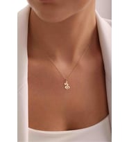 14 Ayar Yılan Model Altın Kolye