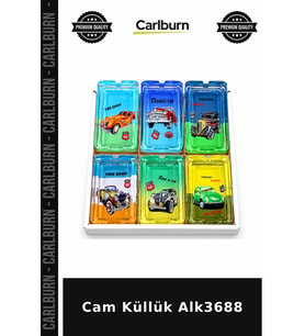 Özel Üretim Şık Ev Aksesuarı Modern Salon Cam Küllük Alk3688