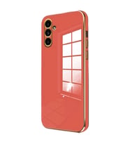 Samsung Galaxy A25 5g Kılıf Volet Silikon - Kırmızı