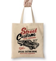 Muscle Car Street Custom Bez Çanta Uzun Saplı