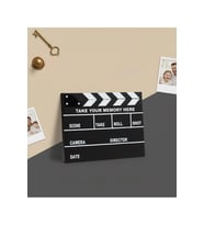 Dekoratif Sinema Klaket Tasarımlı Kendin Yap Fotoğraf Albümü