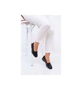 Moda Ayakkabı 9512 Kadın Günlük Casual Ayakkabı (Siyah)