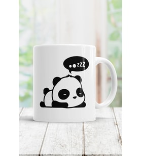 Uykucu Panda Kupa Bardak