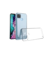 Realme C25y Kılıf Lüx Şeffaf Silikon