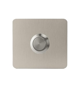 LOCKWAY Paslanmaz 304 Kare Zil butonu 60x60mm