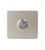 LOCKWAY Paslanmaz 304 Kare Zil butonu 60x60mm
