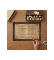 İlk Yazılış Hali ile İstiklâl Marşı Tasarımı 240 parça Ahşap Puzzle Ahşap Kutuda MP02651