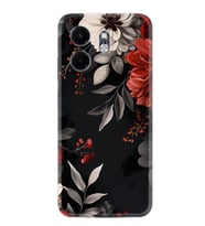 Infinix Smart 9 Kılıf Boutique Baskılı Resimli Non Flowers Pcode -001