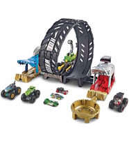 Hot Wheels Monster Trucks Çemberde Yarış Seti Hbh70 Renkli 3+ (Çok Renkli)