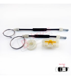 Seat Leon MK2 1P 1P1 2005-2012 5-Kapı HB 1P0839462A İçin Elektrikli Arka Sağ Cam Kriko Tamir Seti