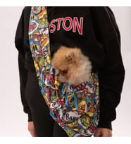 Pawstar Popart Crossbody Küçük Irk Köpek Çapraz Taşıma Çantası