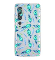 PrintiFy Xiaomi Mi Note 10 Pro ile Uyumlu Nazar Boncuğu 3  Kamera Korumalı Şeffaf Silikon Kılıf