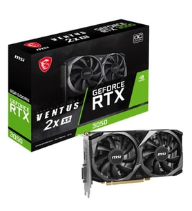 MSI GEFORCE RTX3050 VENTUS 2X XS 8G OC 8GB GDDR6 128BIT 1XHDMI 1XDP 1XDVI EKRAN KARTI