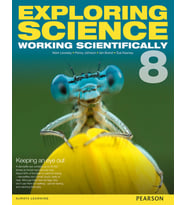 Exploring Science: Working Scientifically Student Book Year 8 (Krem)