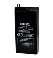 Lightex LT-425 4V 2.5Ah Akü 100x50x22mm (Siyah)