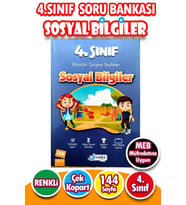 4.Sınıf Sosyal Bilgiler - Etkinlikli Çalışma ve Soru Bankası Kitabı