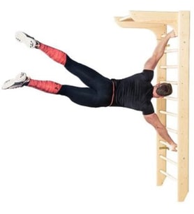 Skolyoz Fitness Duvar Barları, Barfiks 25 - 35 mm kalınlıkta çubuklar