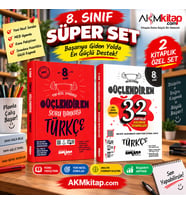Ankara Yayıncılık 8.Sınıf Türkçe Güçlendiren Soru Bankası ve 32 Haftalık Deneme Seti 2 Kitap