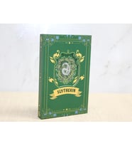 Harry Potter Slytherin Deri Defter