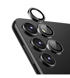 Microsonic Samsung Galaxy S23 Plus Tekli Kamera Lens Koruma Camı Siyah